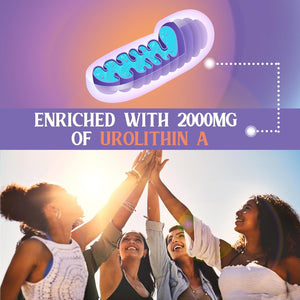 Urolithin a Supplement 2000Mg for Men Women - 120 Softgels