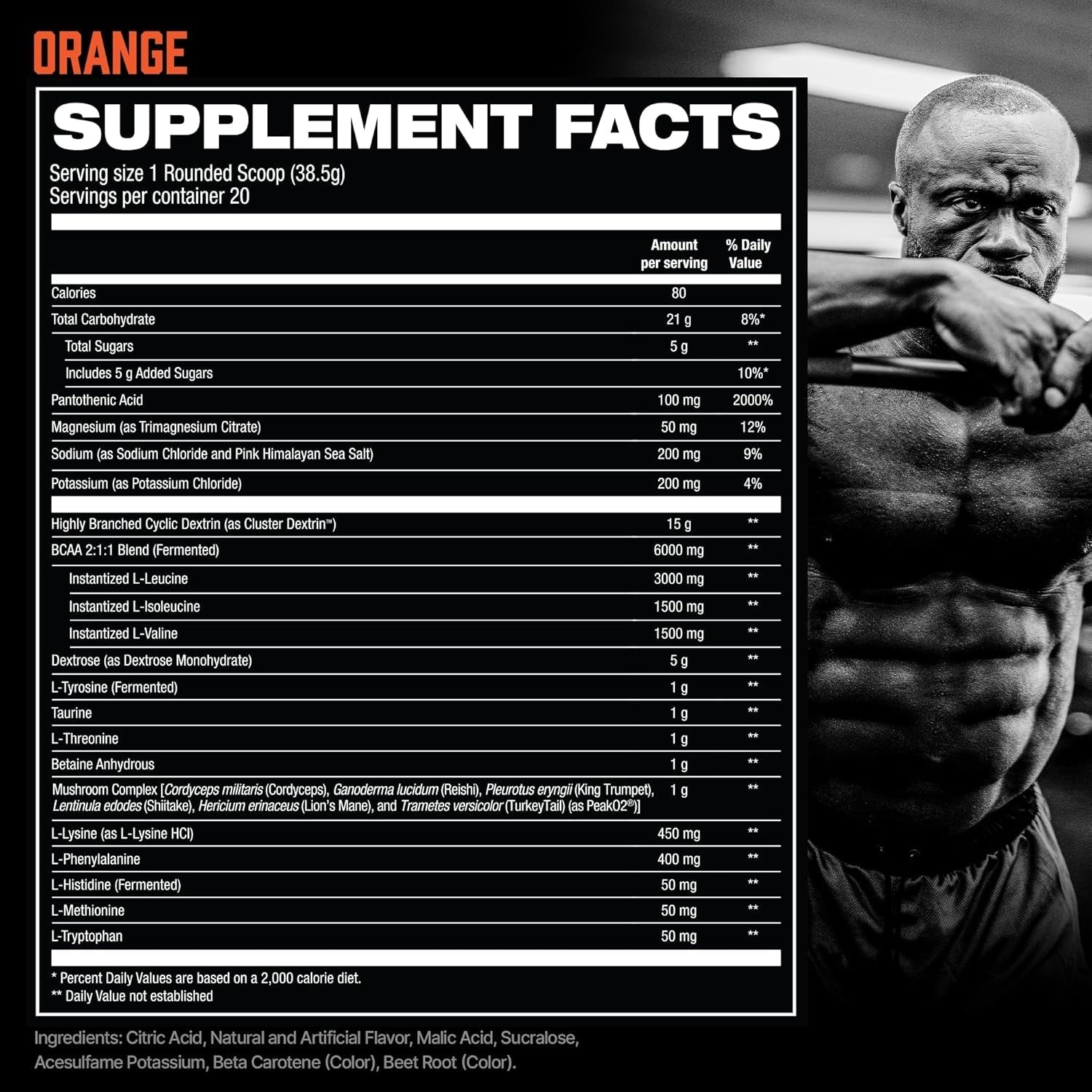 HOSSTILE Intra[R3] Intra Workout Powder, EAA & BCAA Drink, 20 Servings