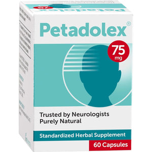 Migraine Relief - Patented Butterbur Root Extract, 75Mg for Migraines Solution Prevention