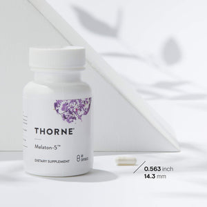 THORNE Melaton-5  5Mg Melatonin - Supports Restful Sleep 60 Capsules
