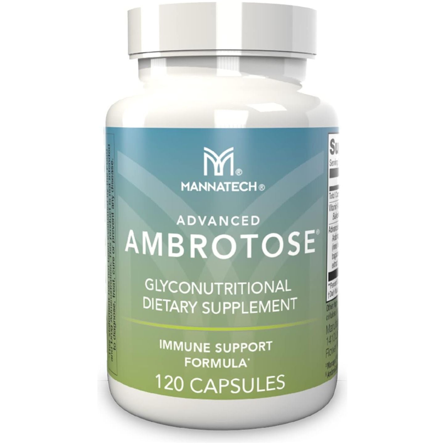 Mannatech Advanced Ambrotose 120 Capsules