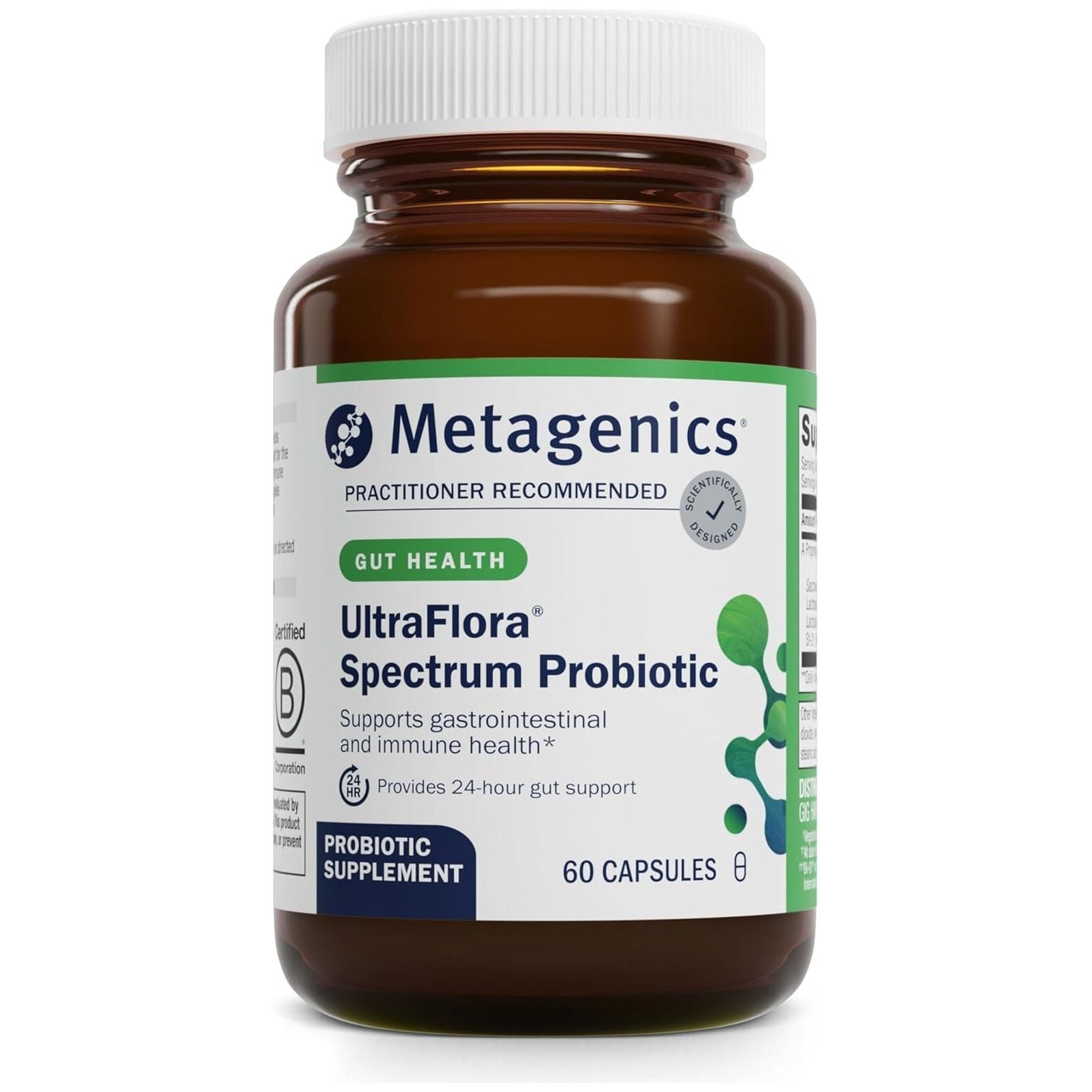 Metagenics Ultraflora Spectrum - Digestive & Immune Health Supplement* -  60 Capsules