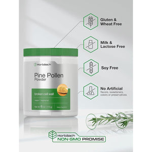 Horbäach Pine Pollen Powder | 6 Ounce | Nature'S Superfood 