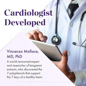 NAOMI Italian Citrus Bergamot 1000Mg, to Support Healthy Cholesterol, Triglycerides, & Heart Health 30-Day Supply