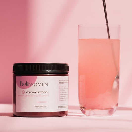 Beli Preconception Supplement for Fertility, Egg Quality, PCOS, Hormones, and Ovulation