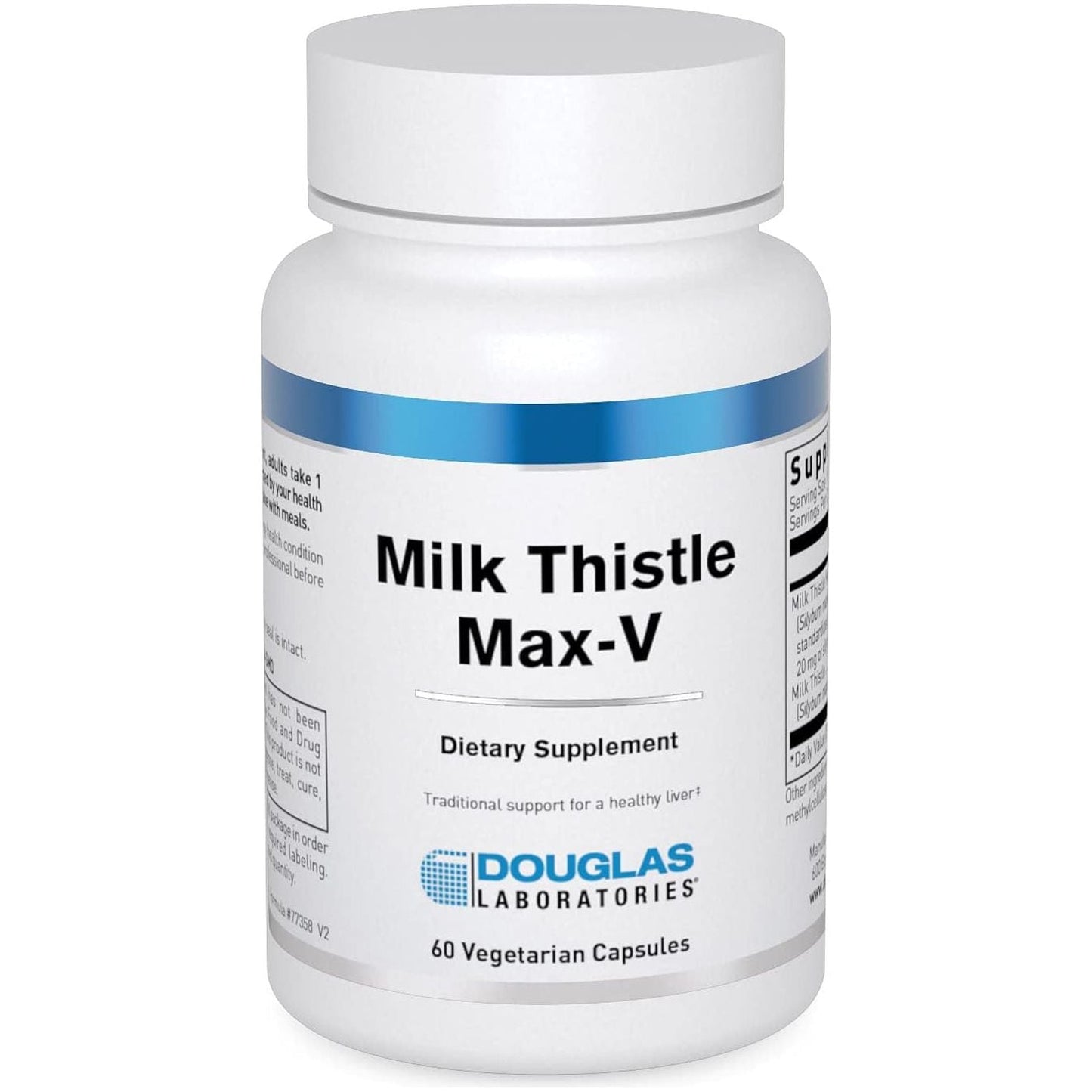 Douglas Laboratories Milk Thistle Max-V | Standardized Herbal Extract for Liver Support | 60 Capsules
