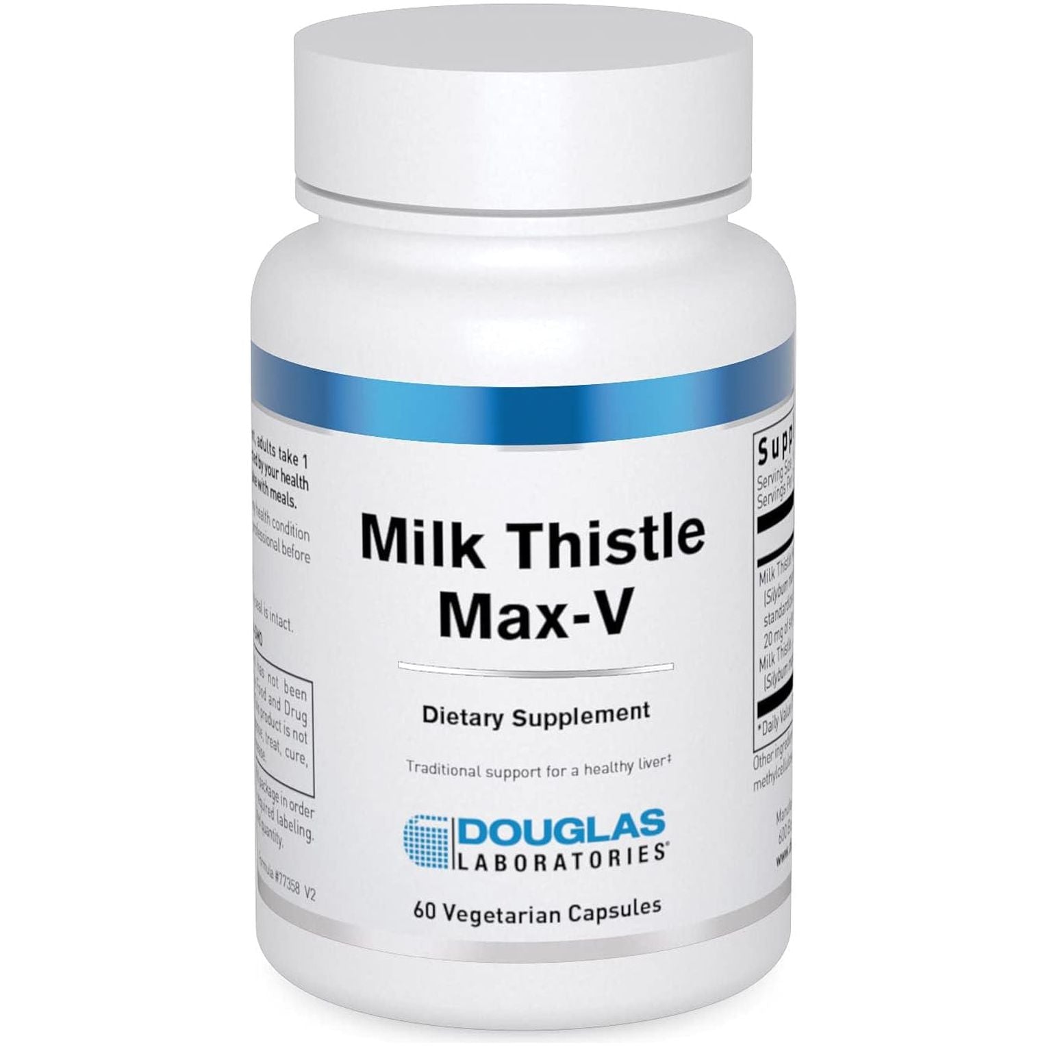 Douglas Laboratories Milk Thistle Max-V | Standardized Herbal Extract for Liver Support | 60 Capsules