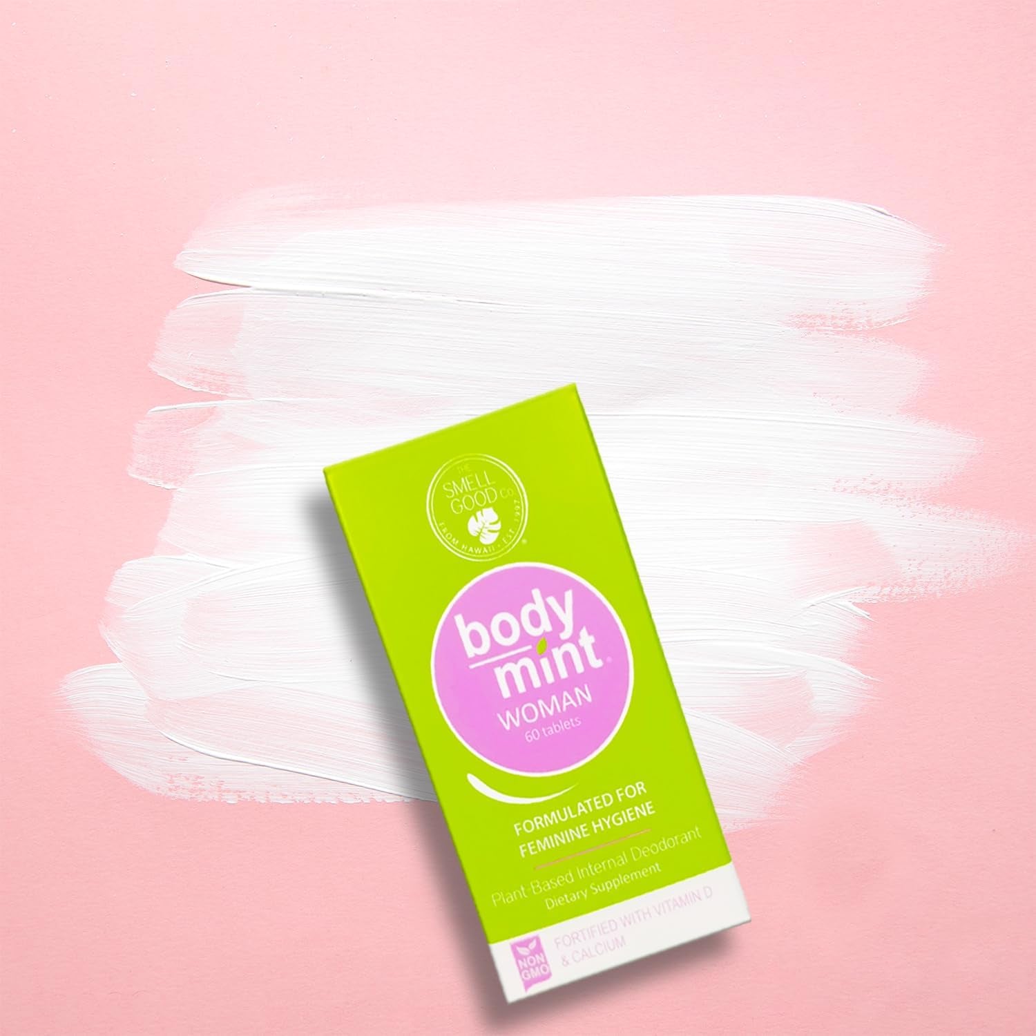Woman | Chlorophyll Deodorizing Supplement for Full Body Feminine Hygiene & Freshness 50 Tabs