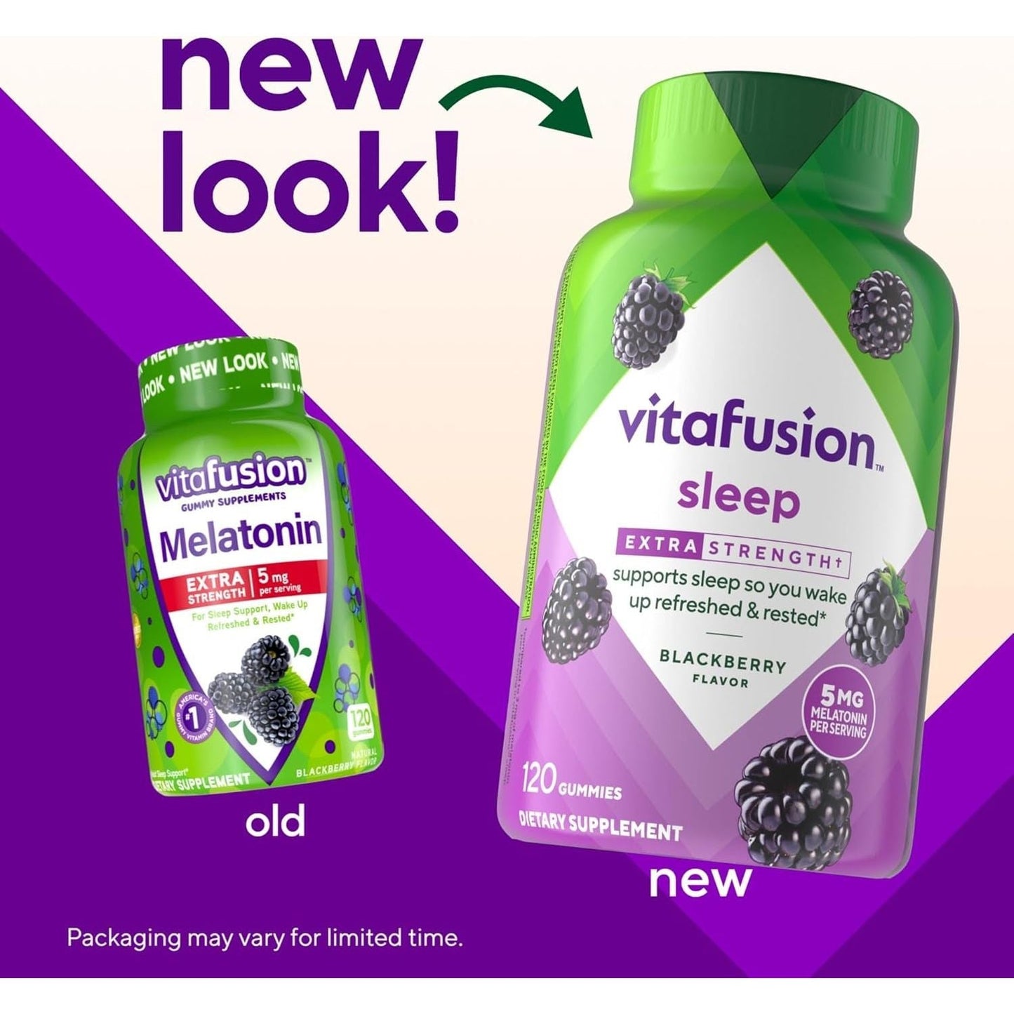 Vitafusion Extra Strength Melatonin Gummy Vitamins, 5Mg, 120 Ct Gummies