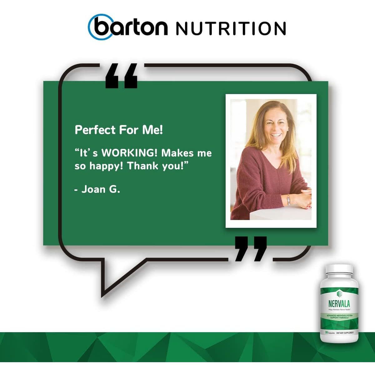 Nervala - Advanced Nerve Support Formula with Alpha Lipoic Acid 600Mg, Vitamin B 1 or Benfotiamine 75Mg - 30 Capsules 