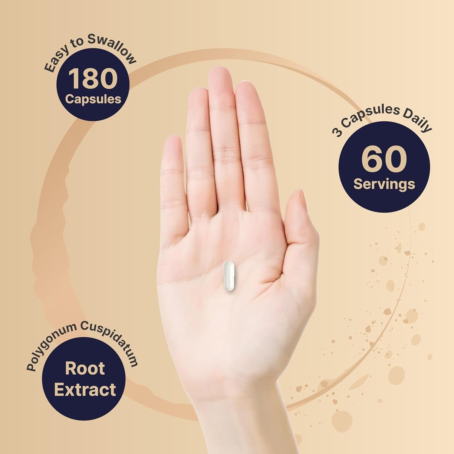 Naturebell Resveratrol Supplement 1000Mg per Serving, for Healthy Aging, Brain & Heart Support 180 Capsules