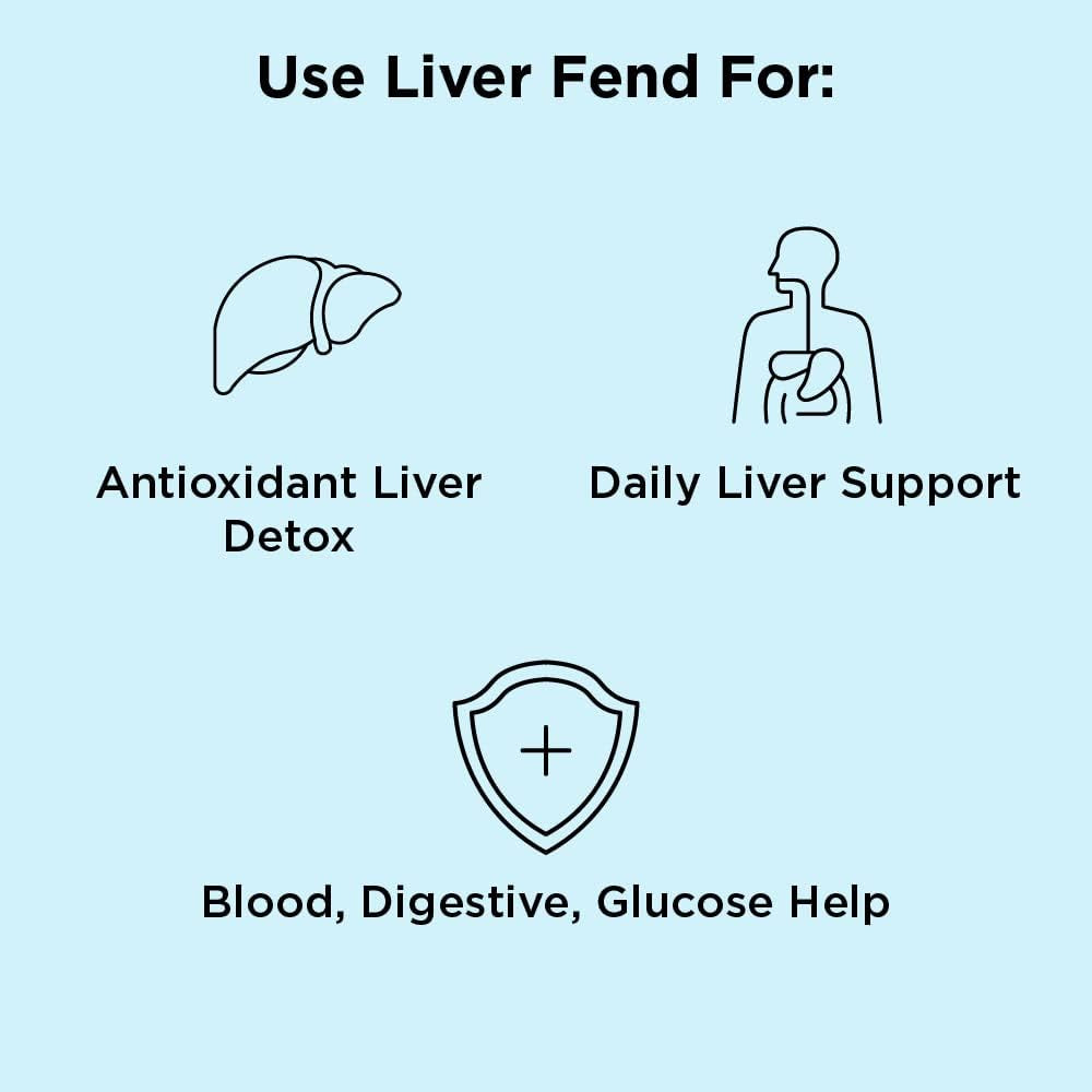 Nbpure Liver Fend Liver Detox and Cleanse Milk Thistle and Liver Support Supplement, 90 Count