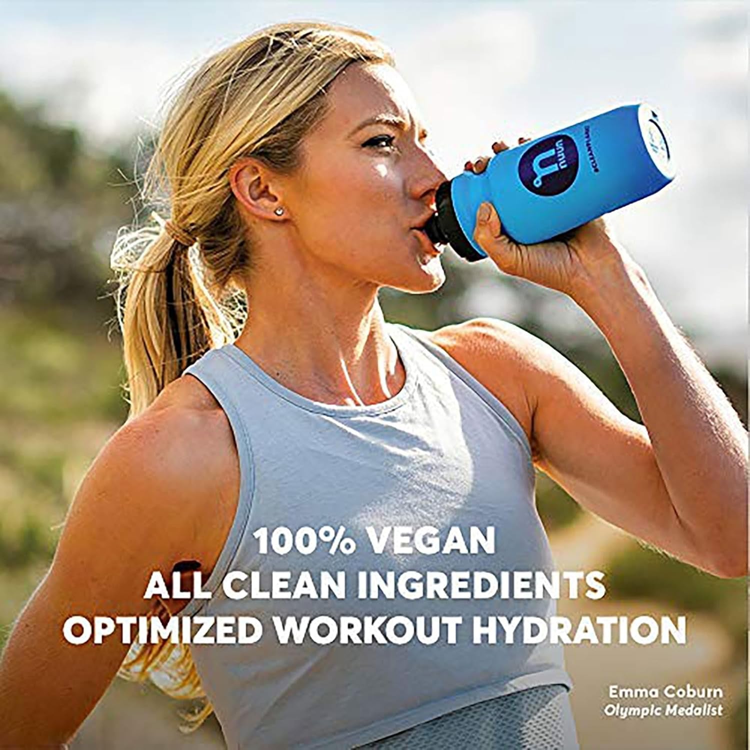 Nuun Hydration Endurance Powder, Lemon Lime, Workout Support,5 Essential Electrolytes (16 Servings)