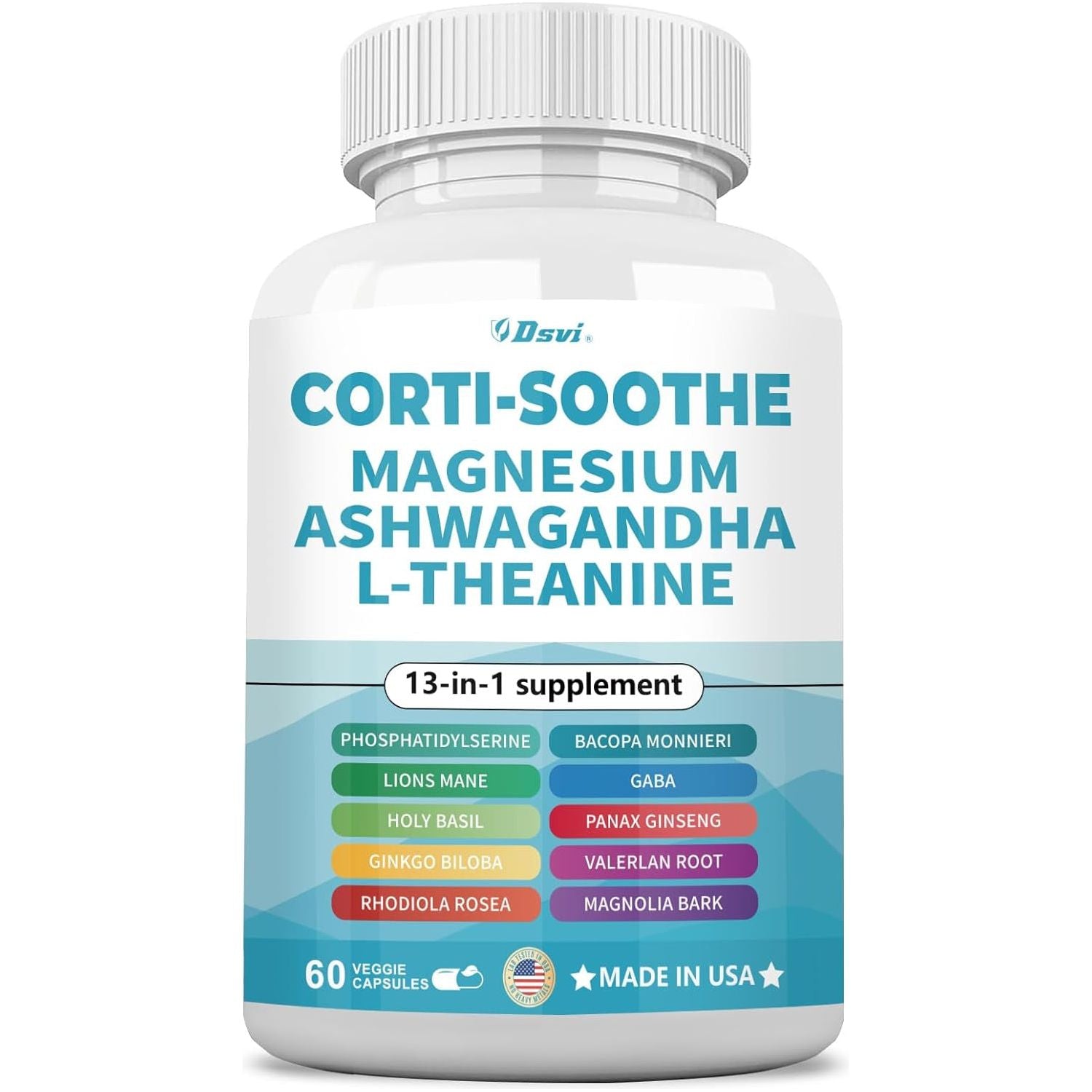 Corti-Soothe-Cortisol Supplement 60 Capsules