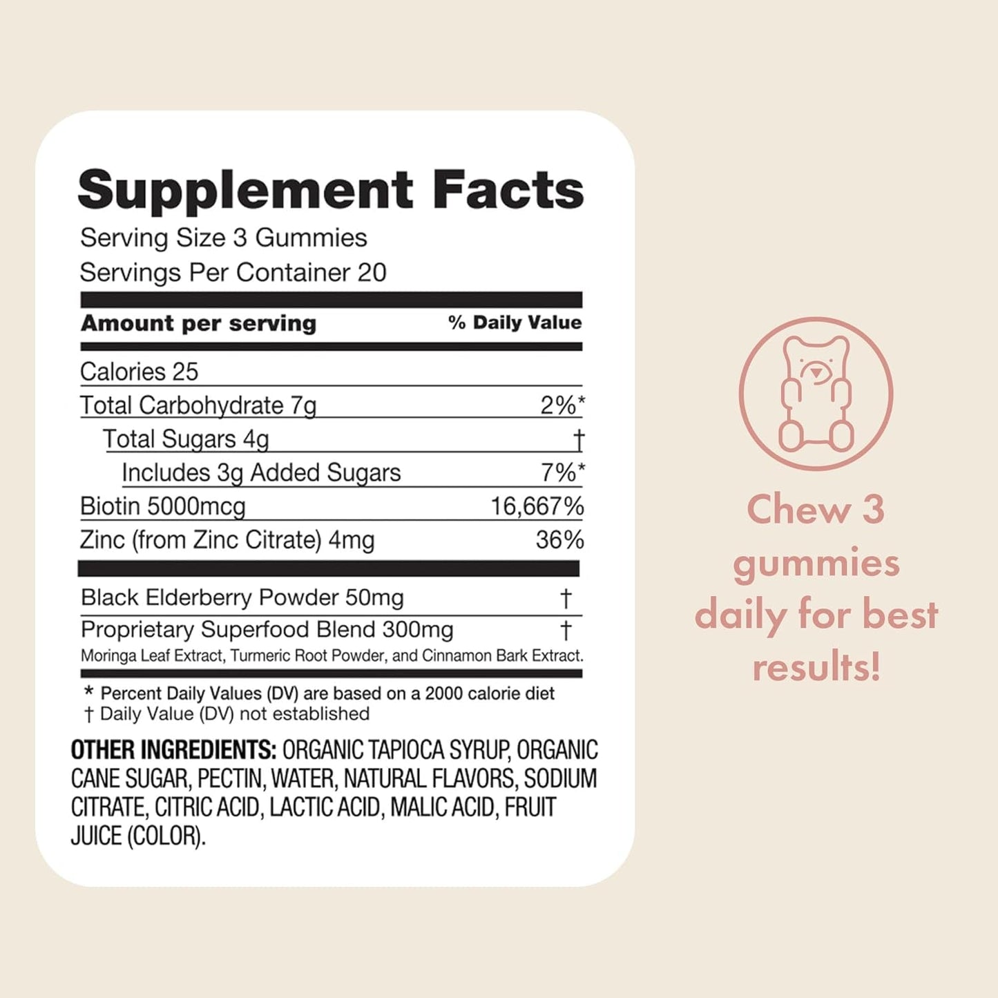 Boobie Bears Lactation Support Gummies | Helps as Milk Supply Booster & Supports Immune Health & Hair Growth 60 Count