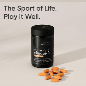 Sports Research Turmeric Curcumin C3 Complex - Non-Gmo Verified & Gluten Free - 500Mg, 120 Count