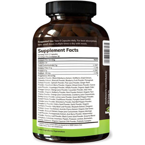 Original Superfood Capsules, Superfood Reds and Greens, 180 Capsules