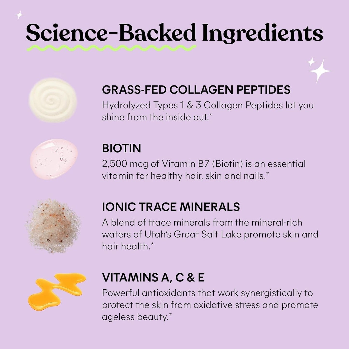 Lemme Glow Collagen Gummies for Thick Hair, Strong Nails & Healthy Skin, Peach Flavor, 60 Count