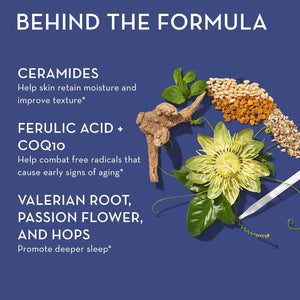 HUM Mighty Night - Nighttime Supplement for Skin + Coq10 & Ferulic Acid to Promote Skin Cell Turnover (60-Count)