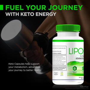 Lipovive Capsules, Official Lipo-Vive Pro Advanced Formula to Support Energy Throughout the Day (60 Capsules)