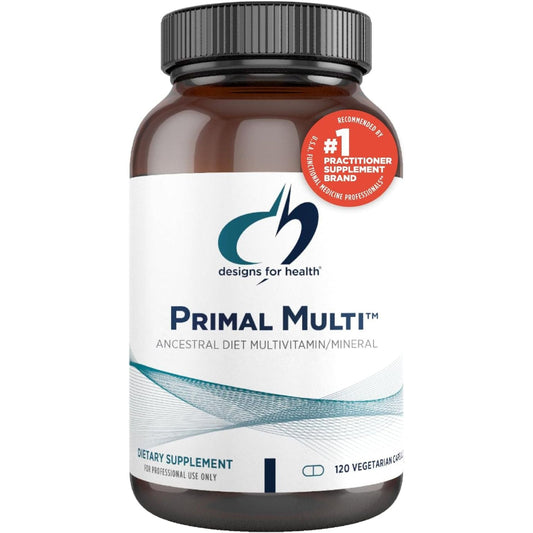Designs for Health Primal Multi - Paleo-Friendly Multivitamin Supplement (120 Capsules)