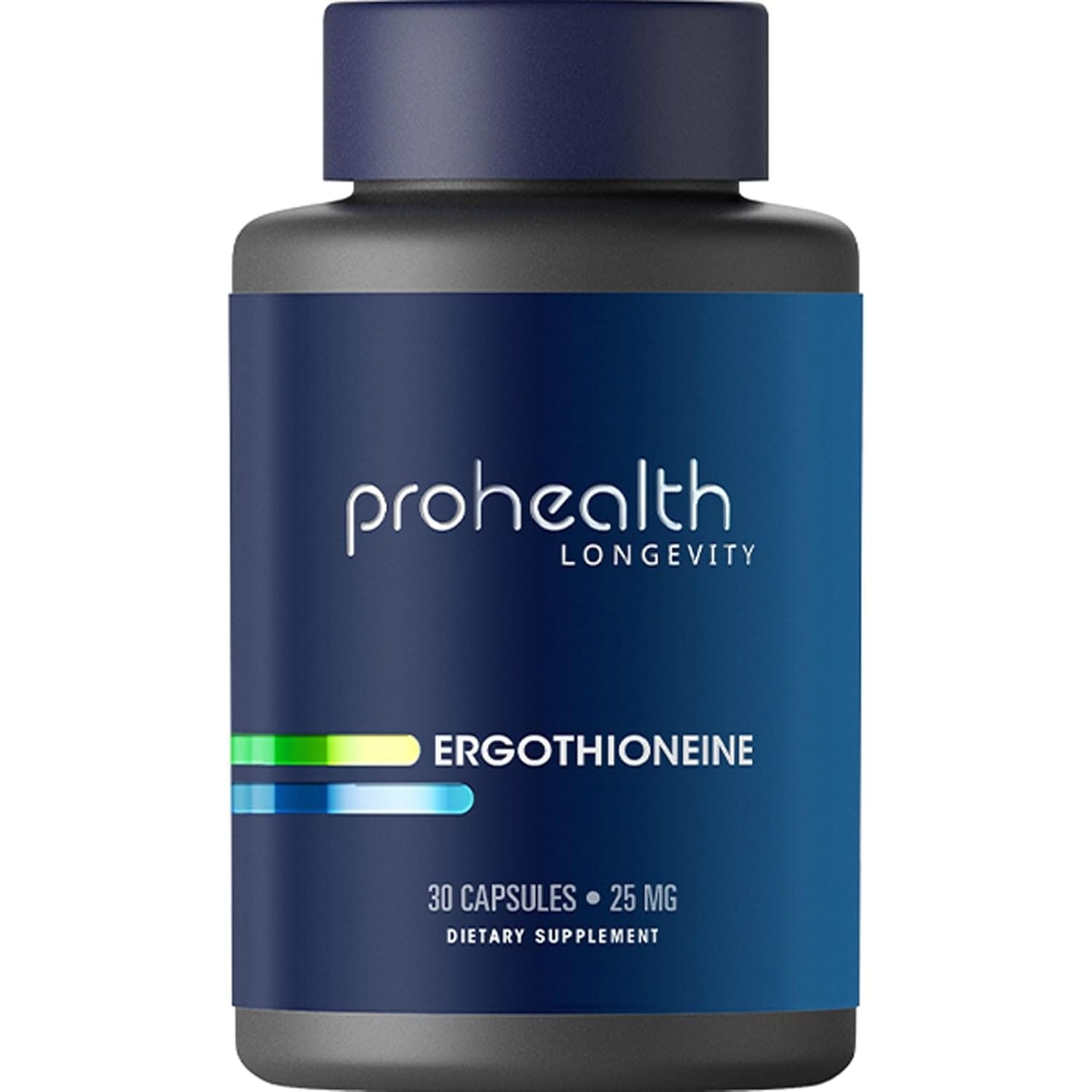 Prohealth Ergothioneine 5X Strength. 25Mg for Improved Cognition, Heart Health. Essential Longevity Vitamin, 30 Servings