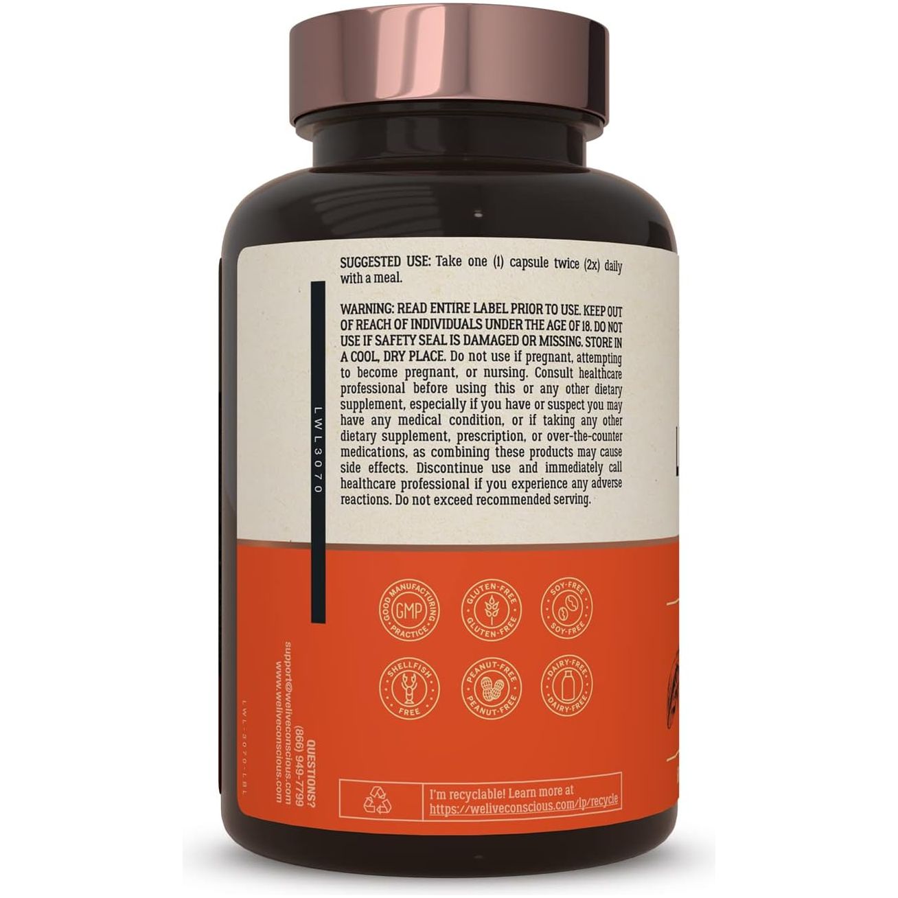 Liverwell Liver Cleanse, Rejuvenation, Metabolic Support - 60 Caps