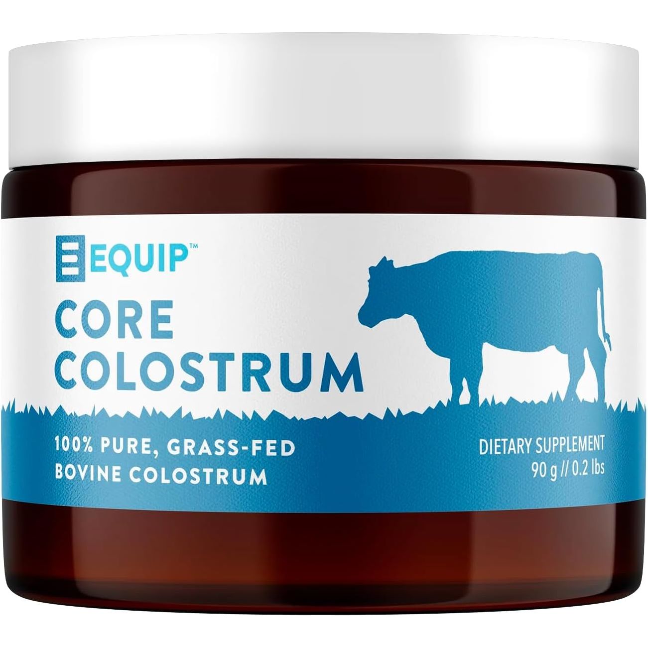 Equip Foods Grass Fed Colostrum Powder 3,000Mg | Gut Health, Immunity, Recovery 30 Servings, Unflavored