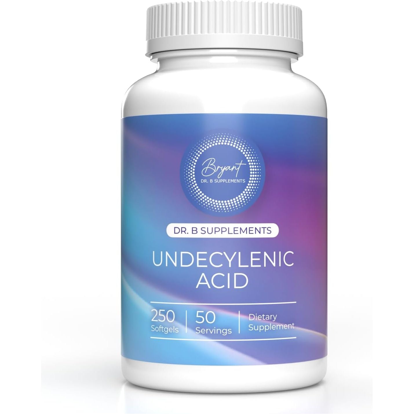 Undecylenic Acid 250 Mg to Support a Healthy Balance of Gut and Vaginal Flora 50 Servings