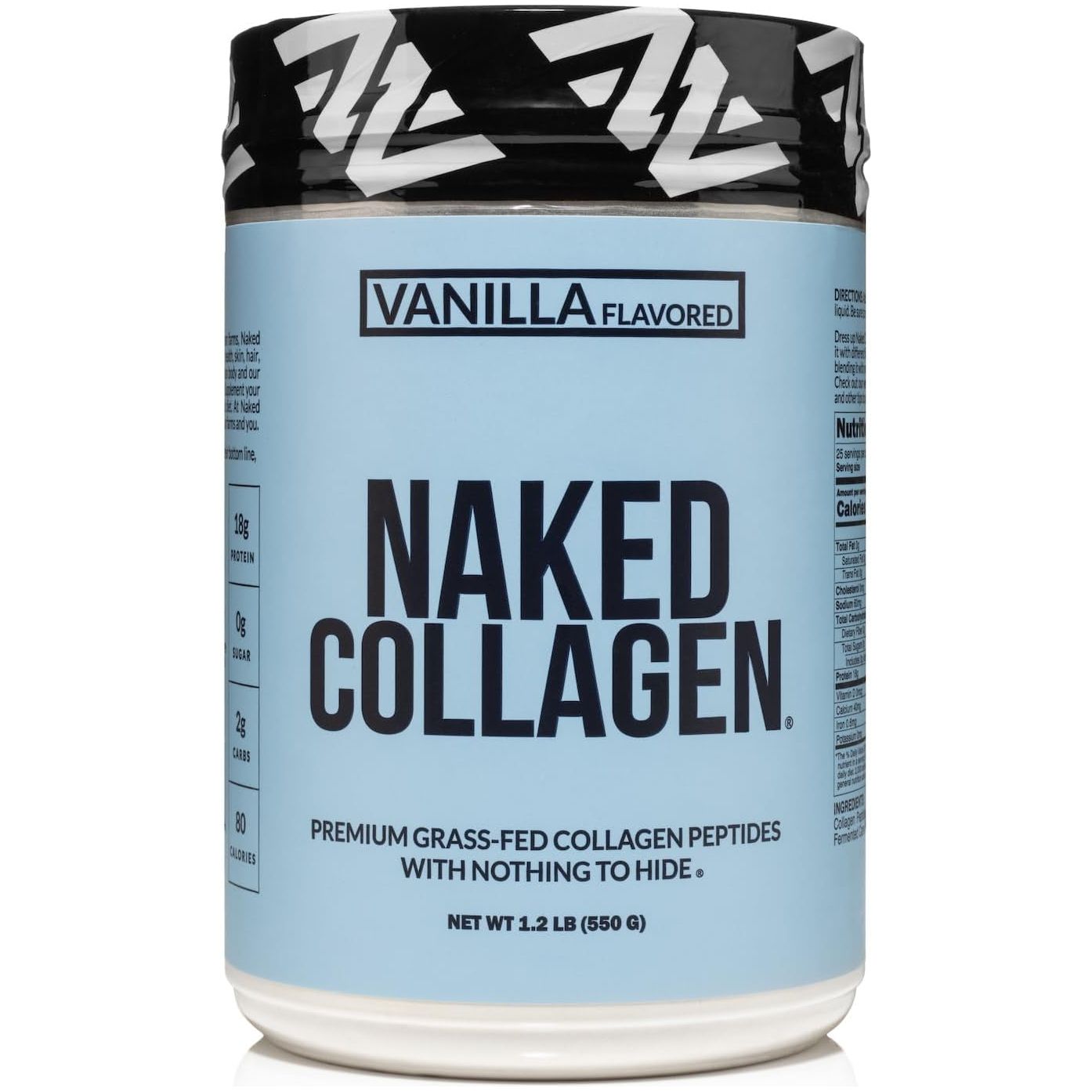 Naked Collagen Peptides Protein Powder, 60 Servings, 20 Oz