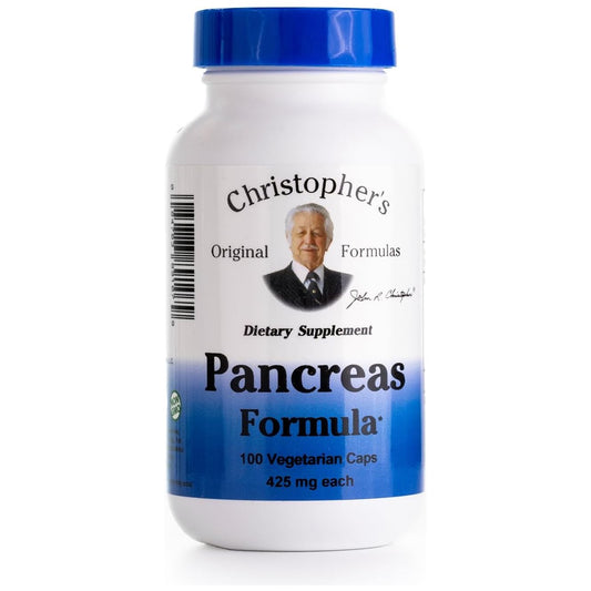 Christopher'S Original Formulas Pancreas Formula - Pancreas Cleanse Detox & Repair