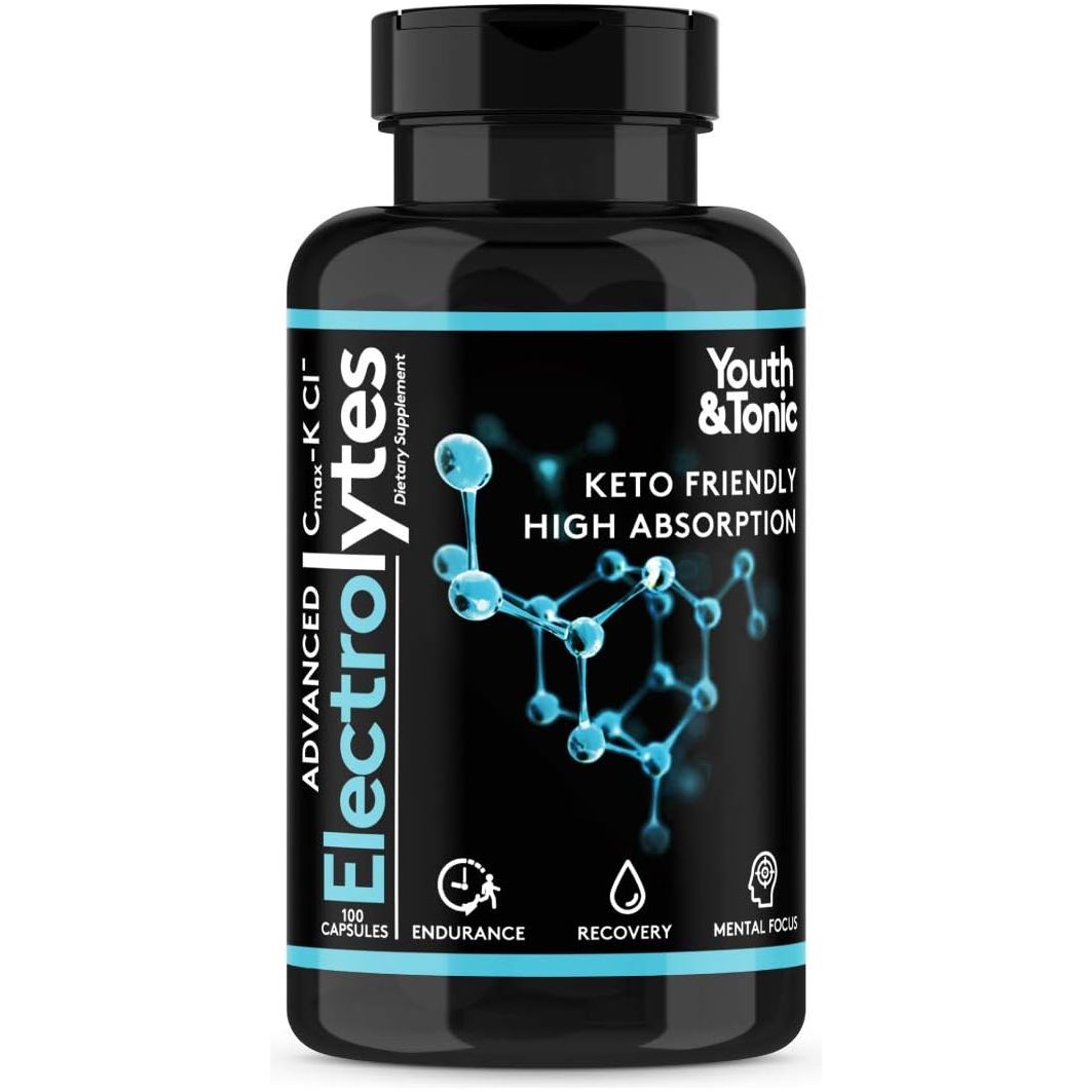 Complete Electrolyte Supplement Pills High Absorption| Boost Endurance Muscle Recovery Mental Focus