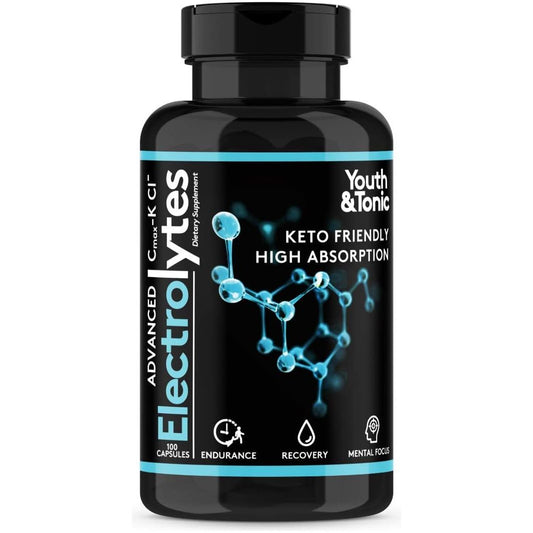 Complete Electrolyte Supplement Pills High Absorption| Boost Endurance Muscle Recovery Mental Focus