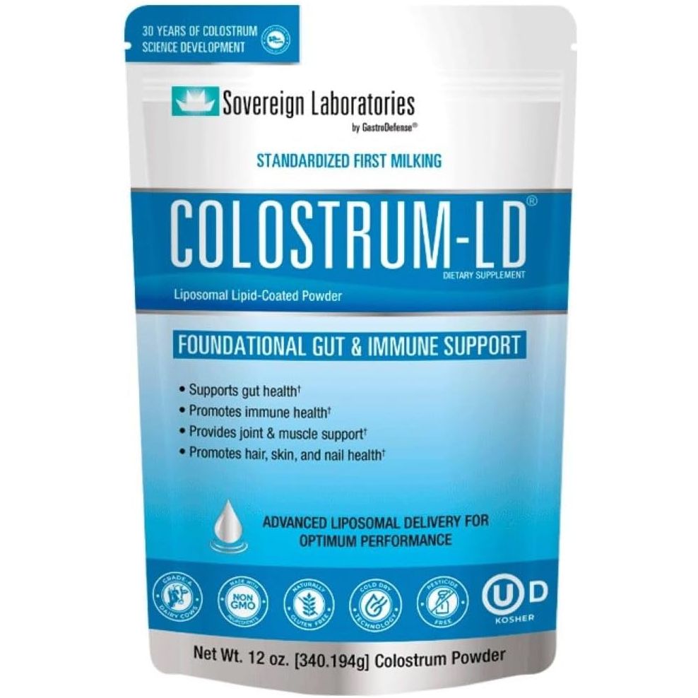 Colostrum-Ld Liposomal Delivery - Colostrum Powder -  34 Servings - 6 Oz Vanilla