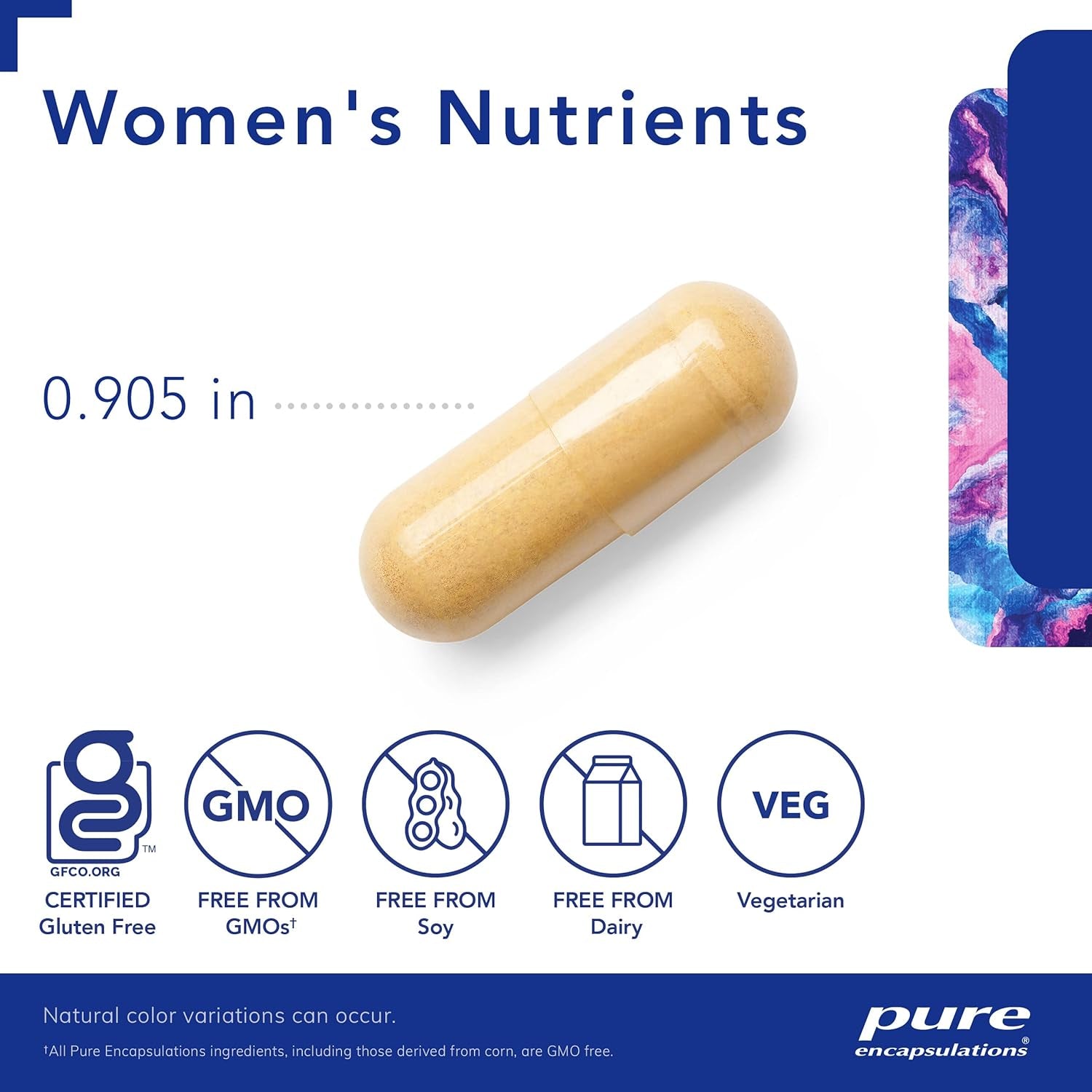Pure Encapsulations Multivitamin for Women over 40 to Support Urinary Tract Health, Breast Cell Health & Eye Integrity 180 Capsules