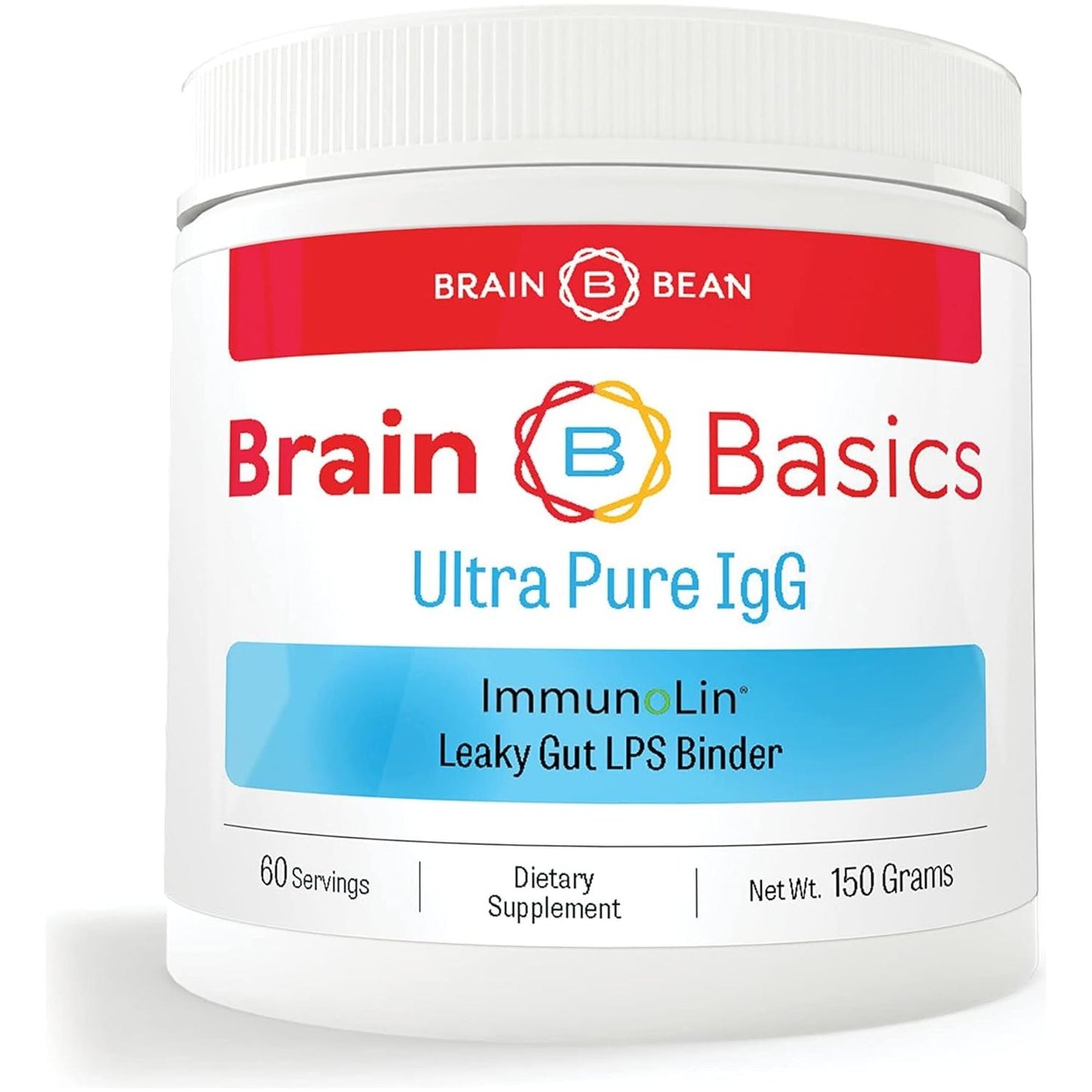 Brain Basics Ultra Pure Igg Supplement - Blended Vitamin & Mineral Supplements, 150G, 60 Servings