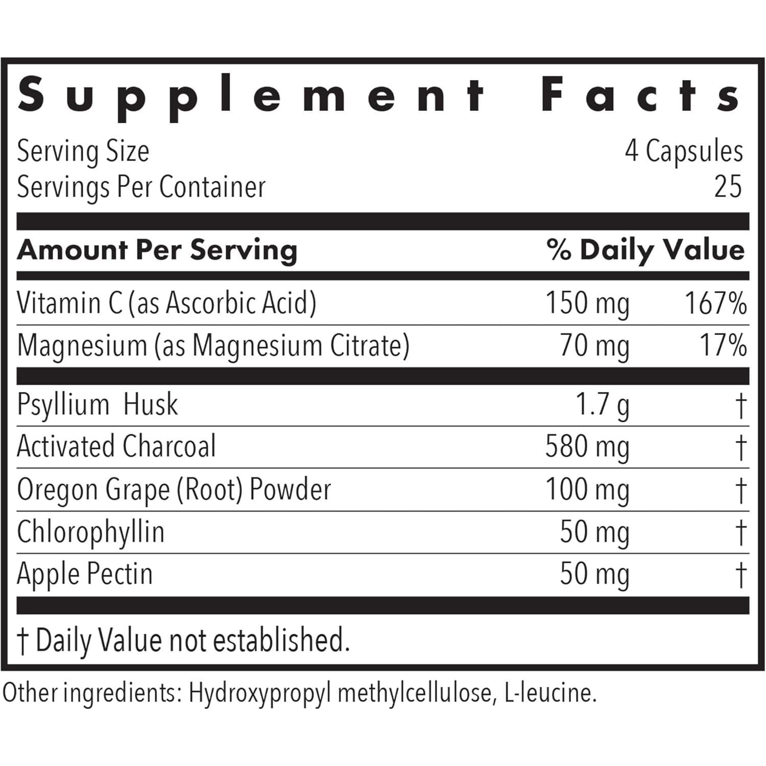 Allergy Research Group Gastro Cleanse Supplement - Gut Cleanse Detox, Constipation Relief - 100 Count