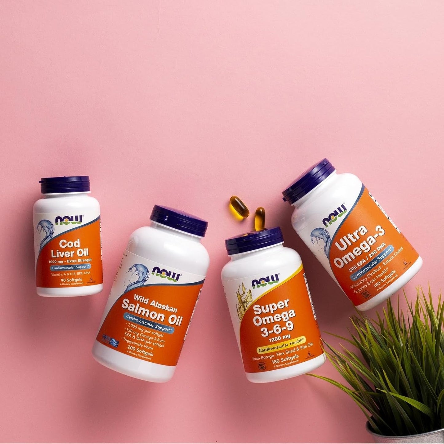 NOW Foods Supplements, Cod Liver Oil, Extra Strength 1,000 Mg with Vitamins a & D-3, EPA, DHA, 90 Softgels