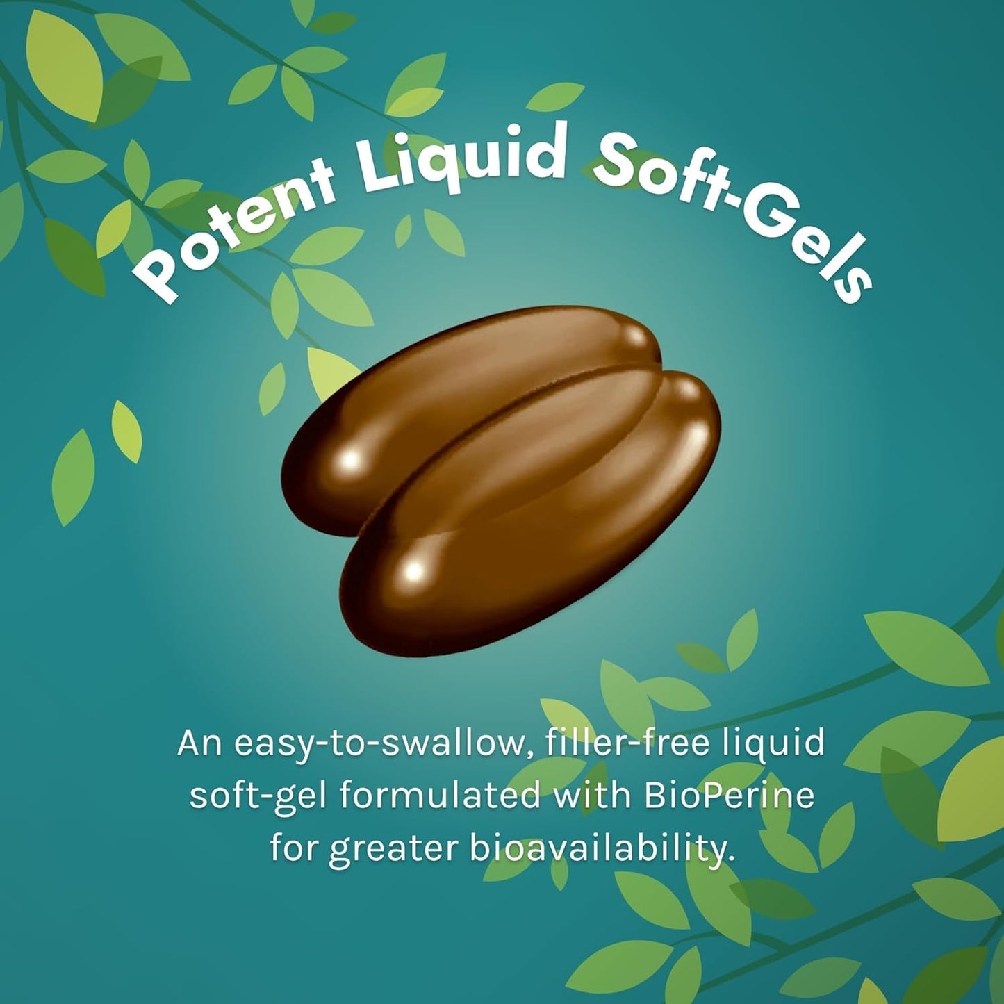 Inholtra Premium Lubri-Joint - 120 Liquid Soft-Gels - with Glucosamine, Chondroitin, Omega Fatty Acids + Vitamins C, D & E - 40 Servings