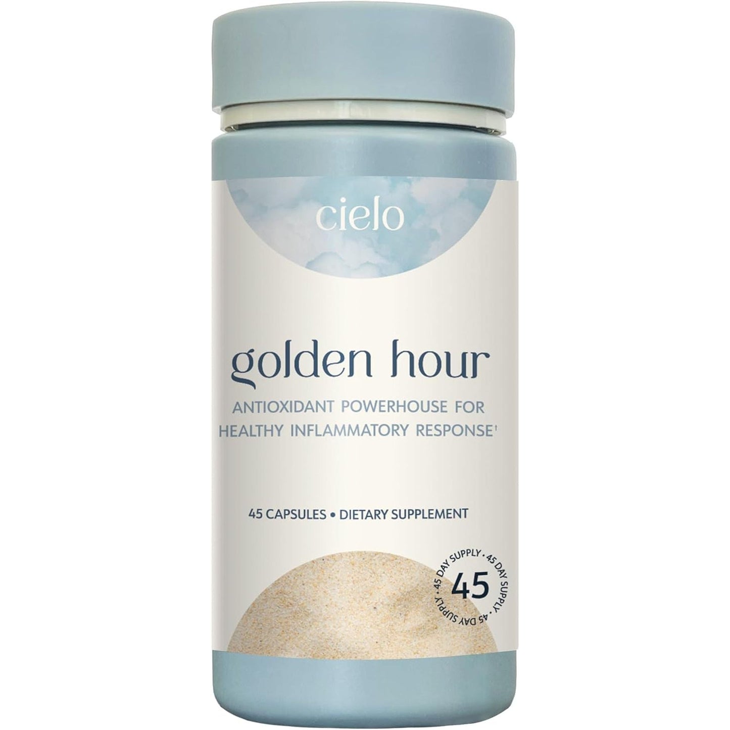 Cielo Golden Hour - Antioxidant Supplement for Healthy Immune System Response (45 Day Supply)