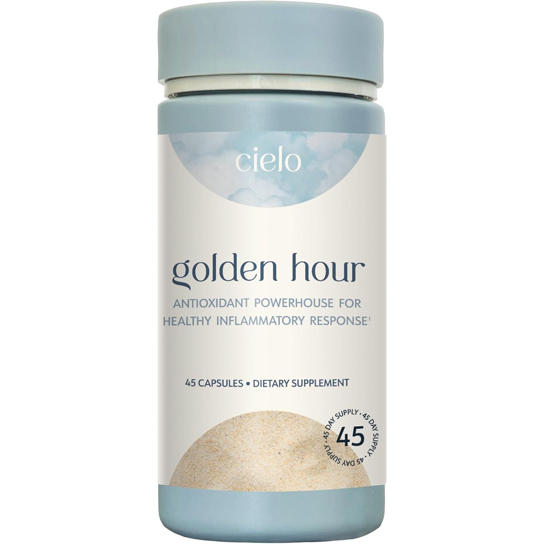 Cielo Golden Hour - Antioxidant Supplement for Healthy Immune System Response (45 Day Supply)
