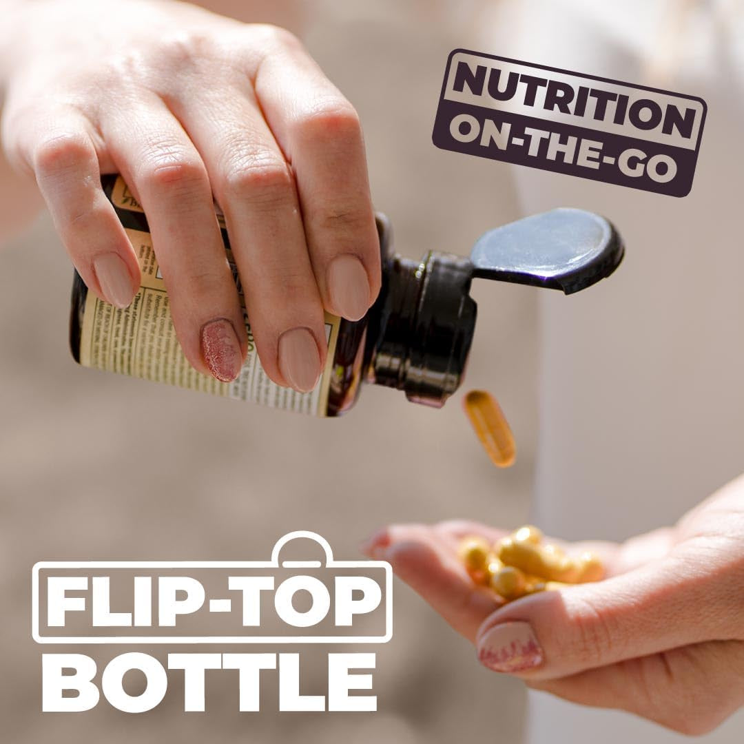 Turmeric Curcumin with Black Pepper and Ginkgo Biloba Supplements to Aid Joint Health, Brain Clarity. 60 Caps