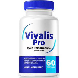 Vivalis Pro Pills - Premium Formula for Fast Acting Energy, Endurance, and Performance (60 Capsules)
