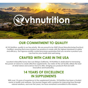 VH Nutrition VITEX+ | Vitex Chasteberry Supplement for Women - Hormonal Balance* and Fertility Support* 650Mg - 60 Capsules