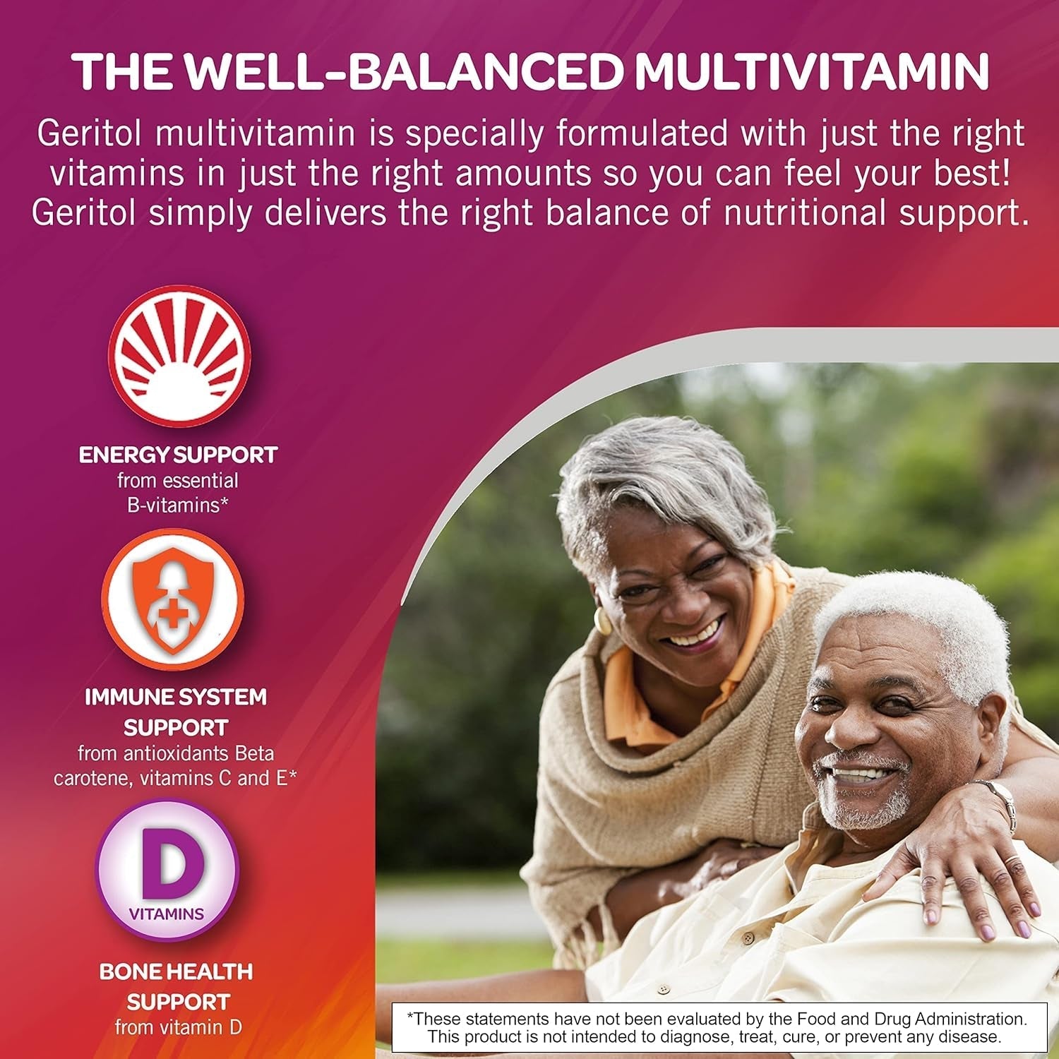 Geritol, Multivitamin Supplement, 40 Tablets