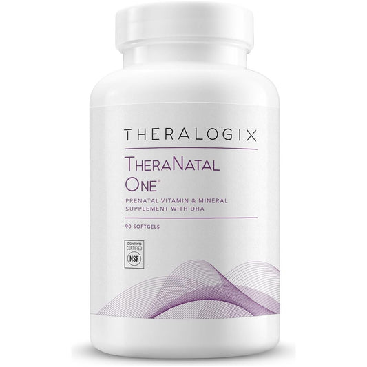 Theralogix Theranatal One Prenatal Vitamin to Support a Healthy Pregnancy - 90-Day Supply