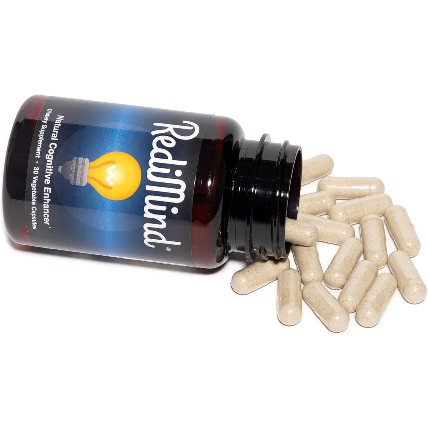 Natural Cognitive Enhancement Supplement Capsule - Non-Gmo, Vegan, Gluten-Free