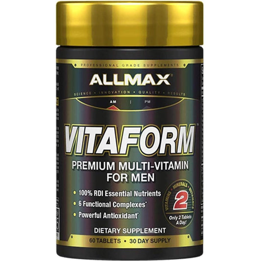 ALLMAX Nutrition - Vitaform - Multi-Vitamin for Men, 60 Tablets (Pack of 1)