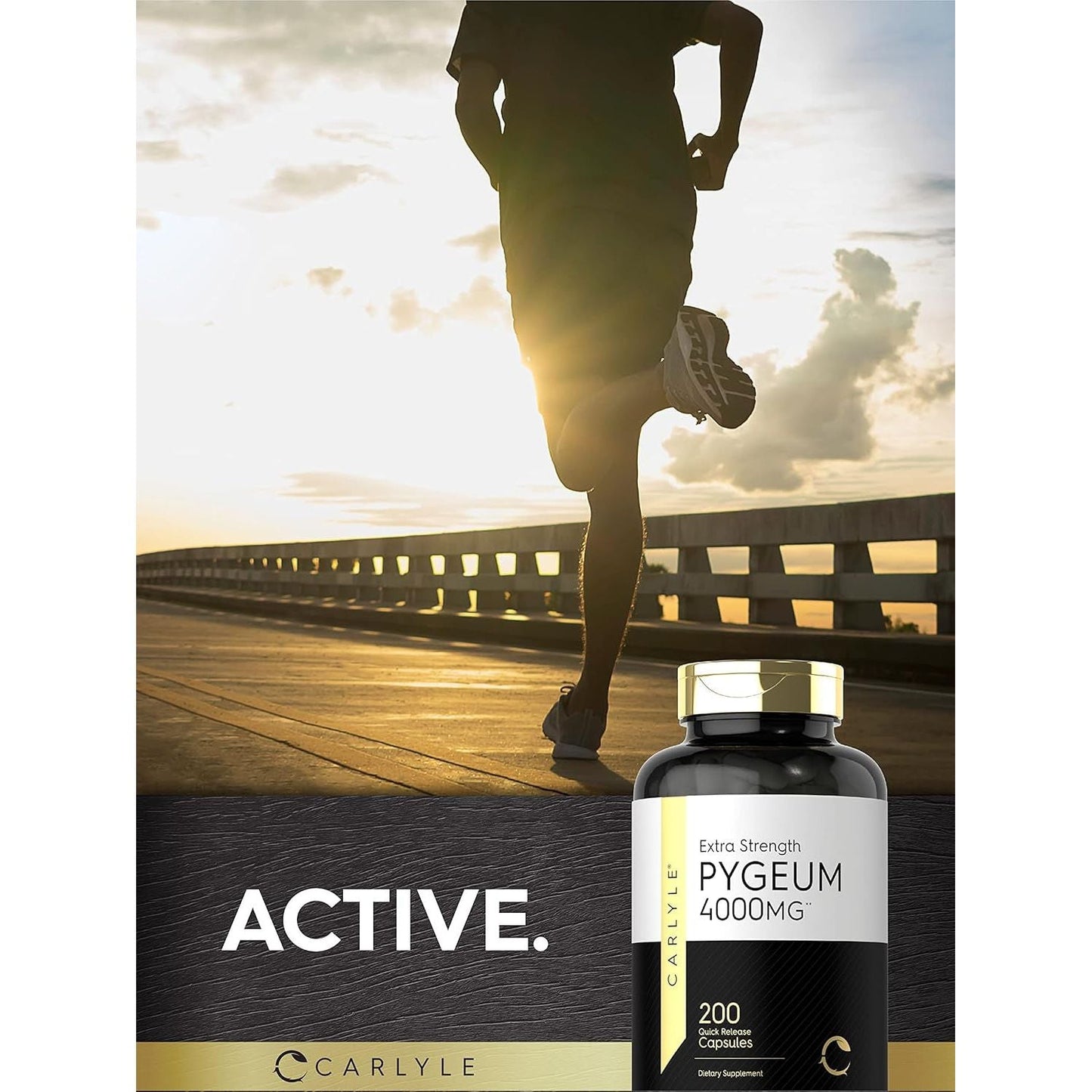 Carlyle Pygeum Africanum Bark | 200 Capsules | High Potency Extract