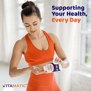 Vitamatic Berberine Supplement 500Mg - 60 Vegetable Capsules - Made in the USA 